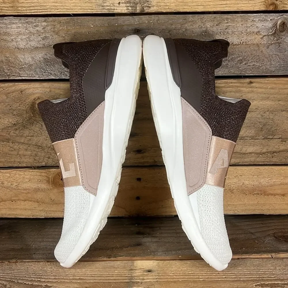 APL Men's Techloom Bliss Sneakers - Metallic Chocolate/Almond/Ivory - 13 - NIB